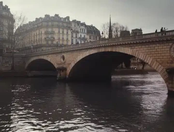 Kevin Burg & Jamie Beck Pont Louis Philippe