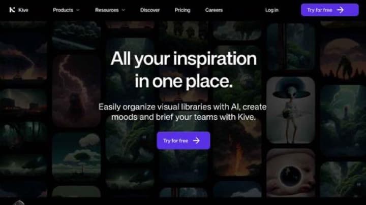 Kive An AI Powered Reference Library For Creatives.