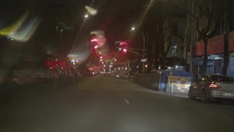 A Busy City Street